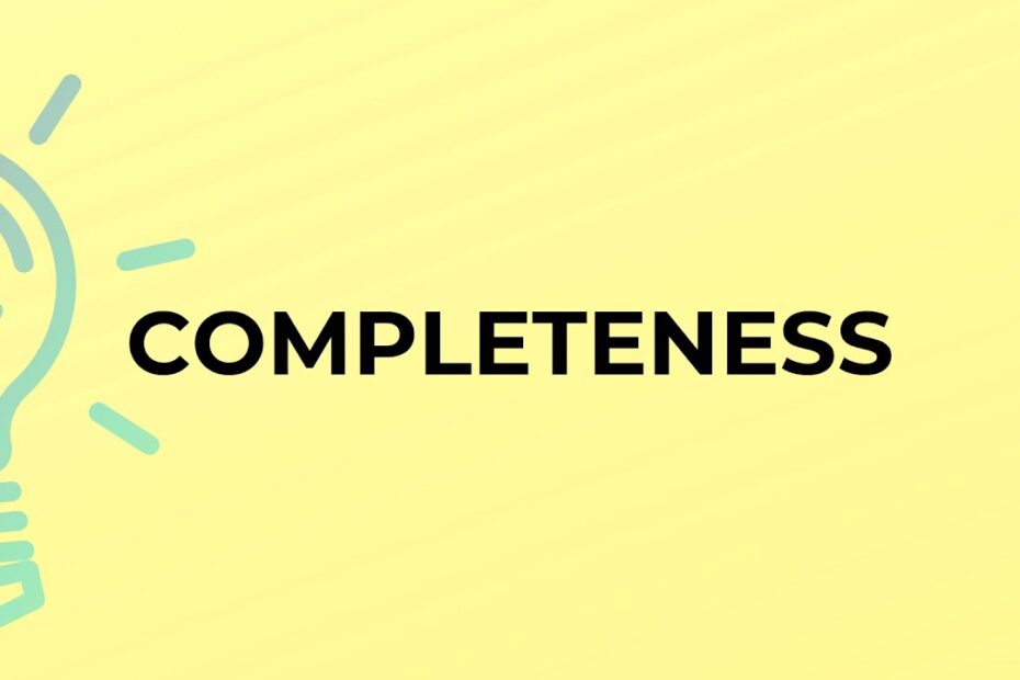 கமம் - completeness